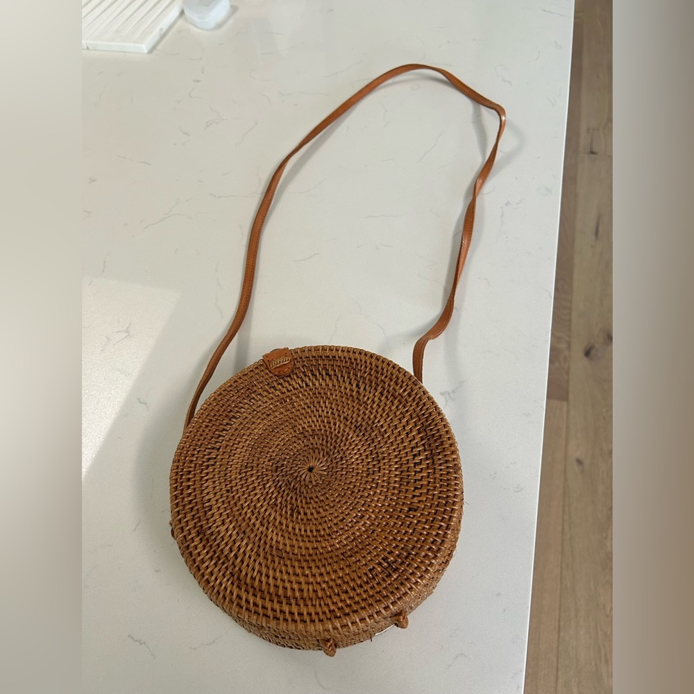 Bali Woven Shoulder Crossbody Purse